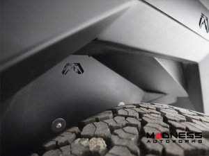 Jeep Wrangler JL Fender Flares - Fab Fours - Rear - Fender Liner For Base System - 4 Door Jeep Wrangler JL Fender Flares - Fab Fours - Rear - Fender Liner For Base System - 4 Door